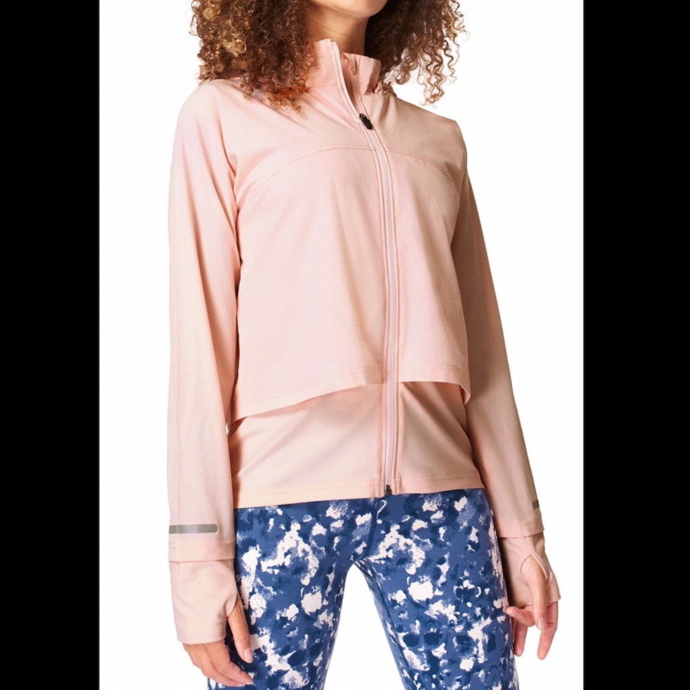 NWT Sweaty Betty Fast Track Running Jacket size XS